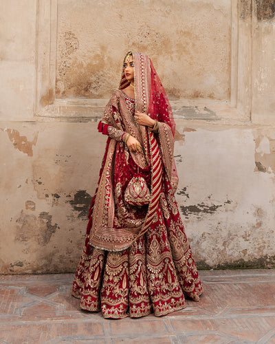 Faiza Saqlain | Nira Festive | Zofia -  Faiza Saqlain Bridal - Original Designer Dress - House of Maryam