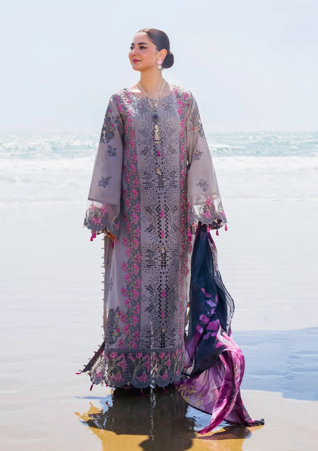 Elaf Premium | Hai Kuch Festive Lawn 24 | EHK-04 Alyaanah by Designer Elaf Premium - House of Maryam - Pakistani Designer Ethnic Wear in {{ shop.shopifyCountryName }}