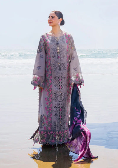 Elaf Premium | Hai Kuch Festive Lawn 24 | EHK-04 Alyaanah -  Elaf Premium Luxury - Original Designer Dress - House of Maryam