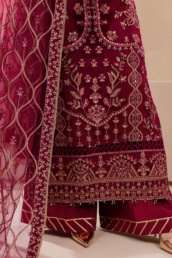Farasha | Lumiere Formals |ROUGE PINK -  Farasha Formal - Original Designer Dress - House of Maryam