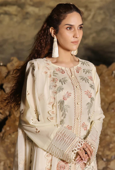 Humdum | Afsoon Lawn 24 | D07 -  HumDum Luxury - Original Designer Dress - House of Maryam