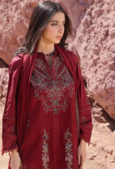 Humdum | Afsoon Lawn 24 | D05 -  HumDum Luxury - Original Designer Dress - House of Maryam