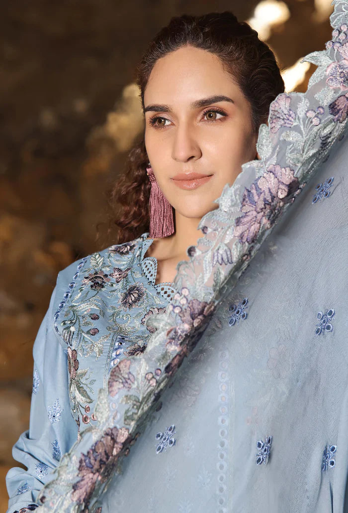 Humdum | Afsoon Lawn 24 | D10 -  HumDum Luxury - Original Designer Dress - House of Maryam
