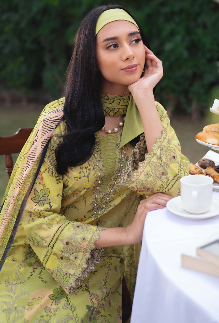 Humdum | Gardenia Lawn 24 | Printkari Lawn PLG 09 by Designer HumDum - House of Maryam - Pakistani Designer Ethnic Wear in {{ shop.shopifyCountryName }}