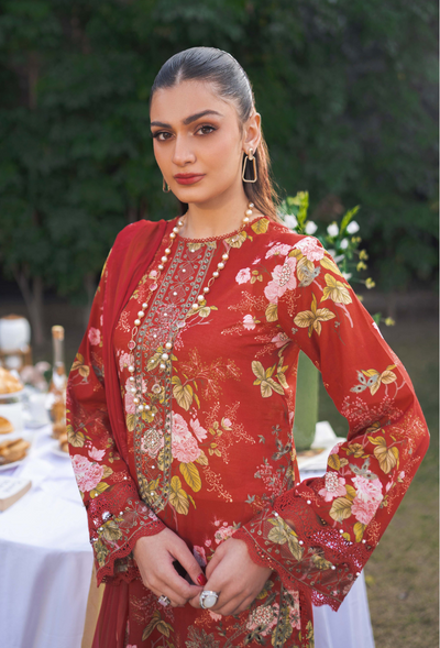 Humdum | Gardenia Lawn 24 | Printkari Lawn PLG 03 -  HumDum Luxury - Original Designer Dress - House of Maryam
