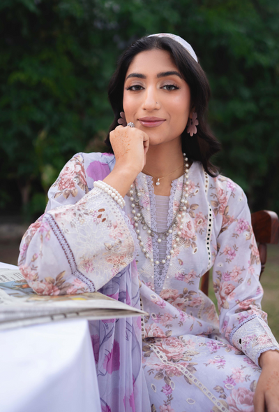 Humdum | Gardenia Lawn 24 | Printkari Lawn PLG 04 -  HumDum Luxury - Original Designer Dress - House of Maryam