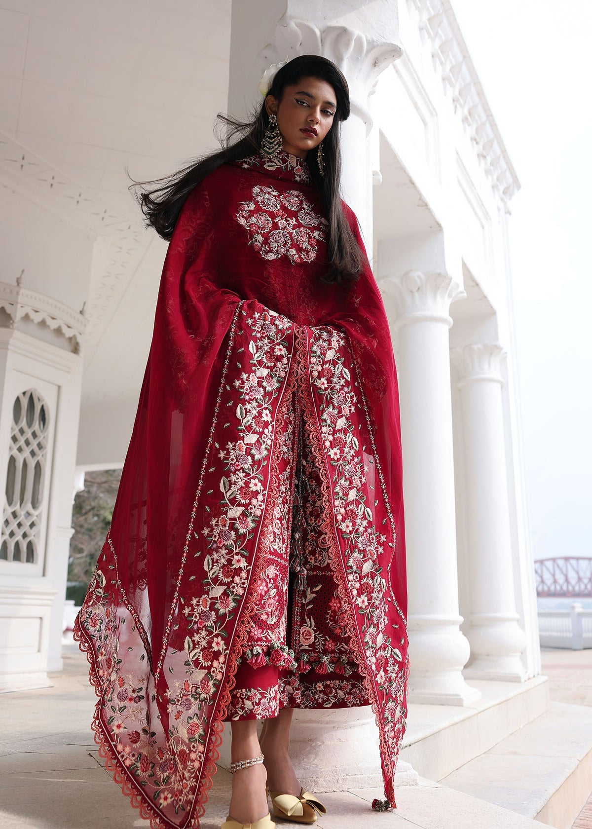 Hussain Rehar | Kalabagh Luxury Lawn 26 | Kastanaa, image 4