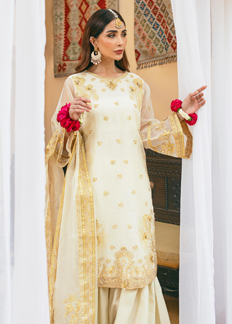Daud Abbas | Formals Collection | Rasm -  Daud Abbas Formal - Original Designer Dress - House of Maryam