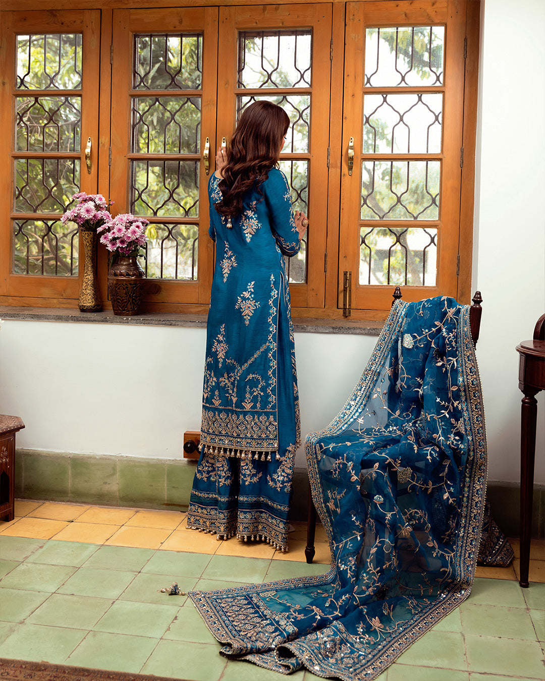 Faiza Saqlain | Nira Festive | Ariya -  Faiza Saqlain Bridal - Original Designer Dress - House of Maryam