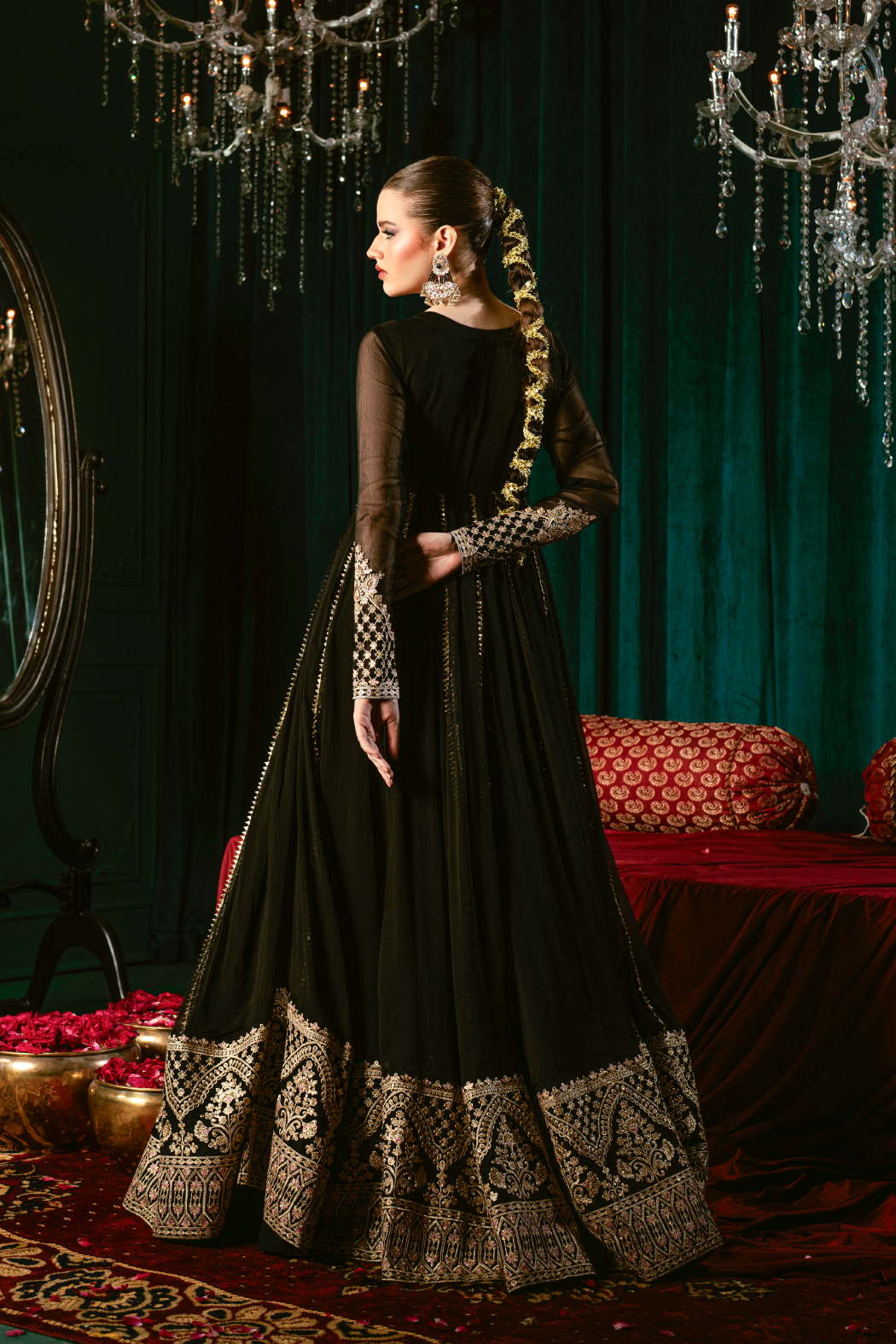 Hania & Umaimaz | Festive Collection | Wizma -  Hania & Umaima  - Original Designer Dress - House of Maryam