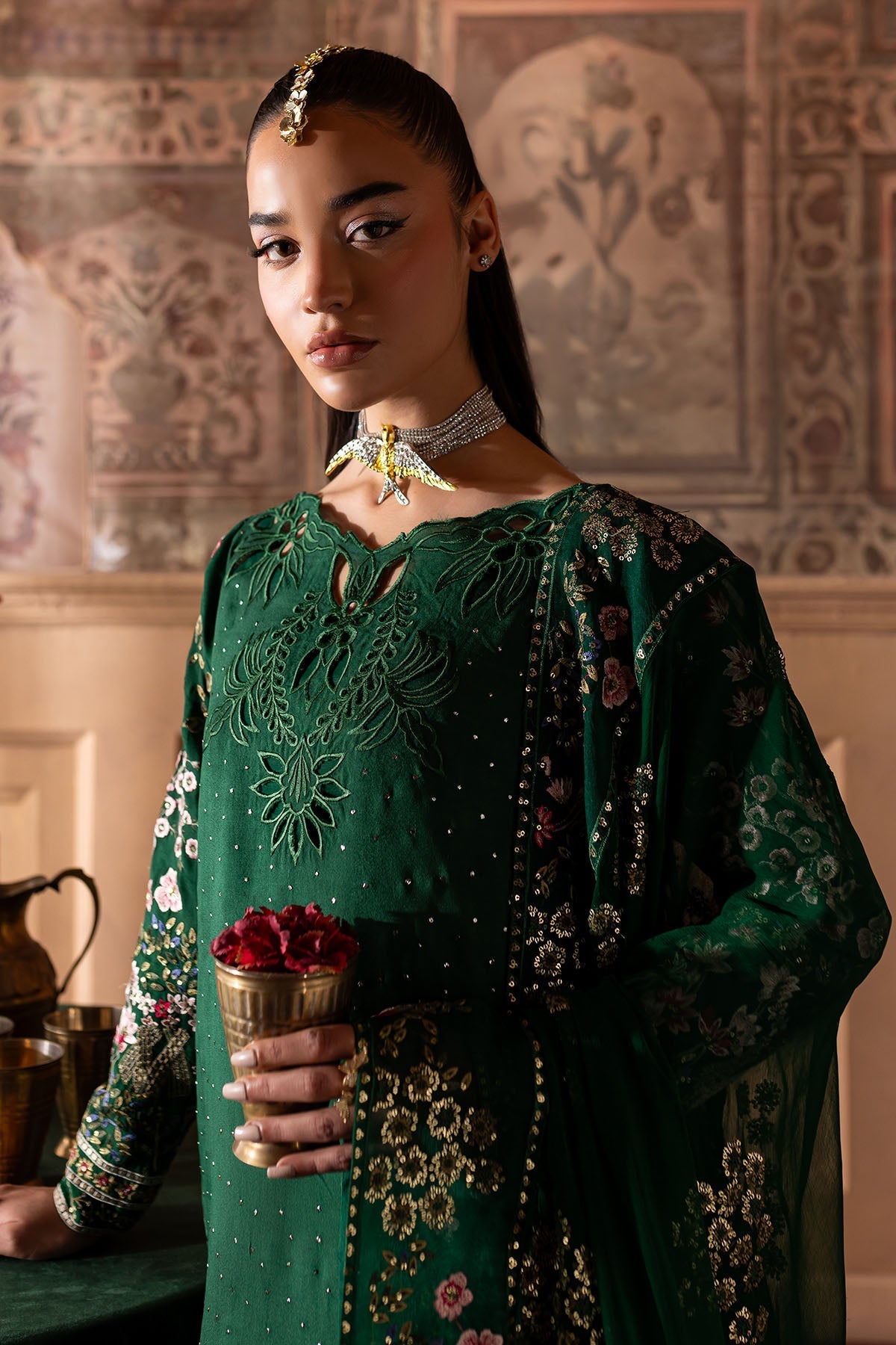 Nureh | Nur Mahal Formals |  NE-138 -  Nureh Ladies Clothes - Original Designer Dress - House of Maryam