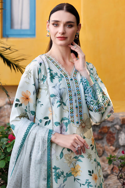 Farasha | Printed Essentials | Aqua Sparkle -  Farasha Ladies Clothes - Original Designer Dress - House of Maryam