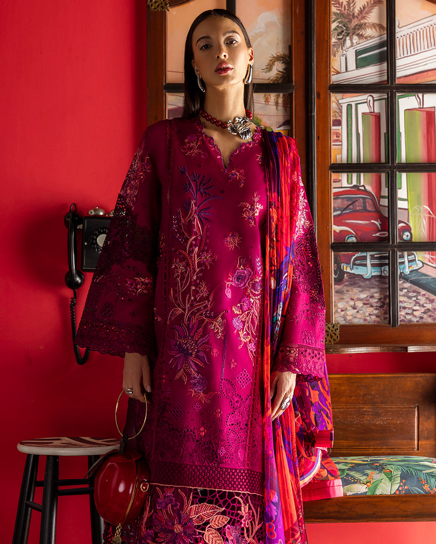 Esmel | Mon Tresor Luxe Lawn 26 | Paix Amour Bonheur, image 3