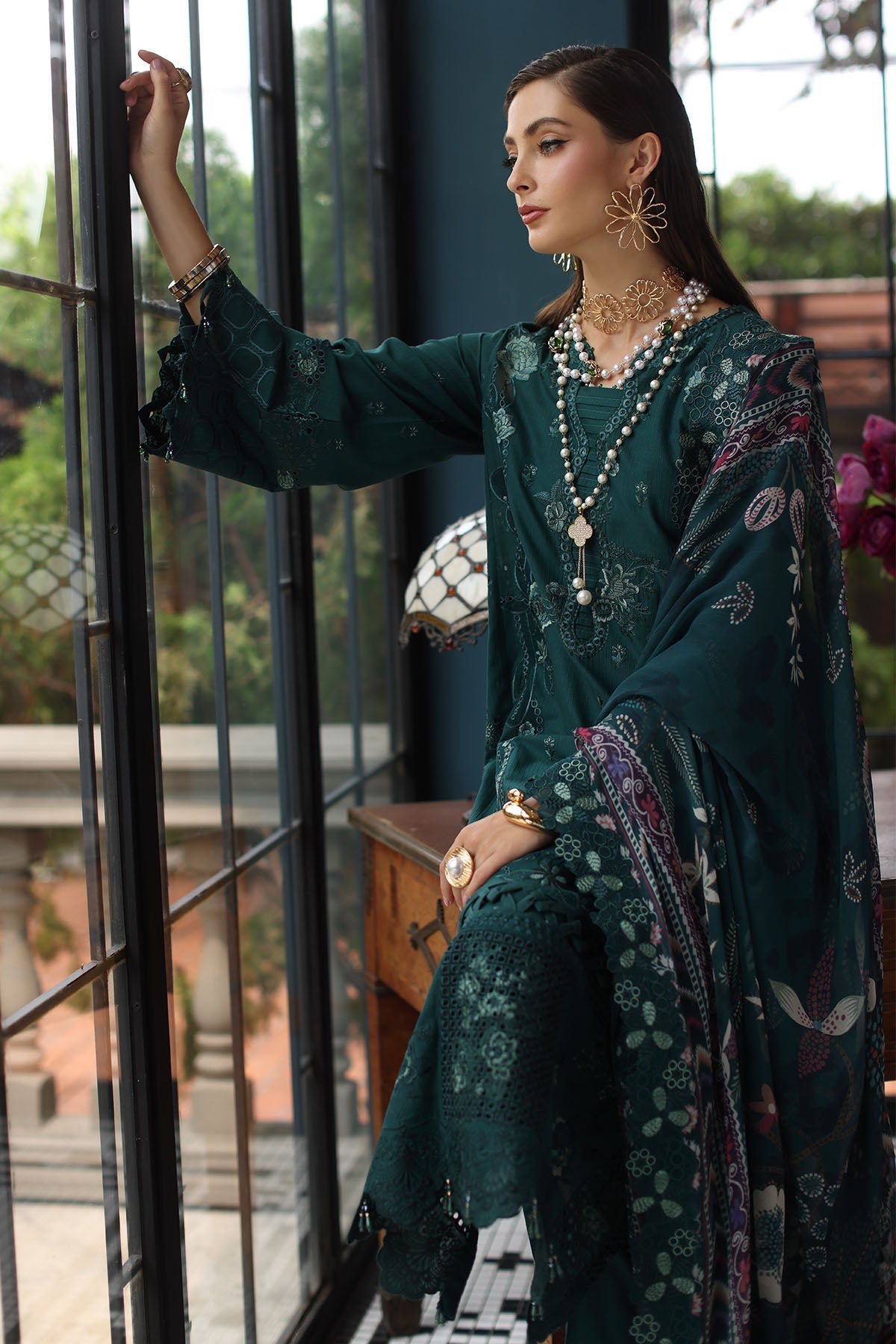 Nureh | Maya Lawn | NS-154 -  Nureh Ladies Clothes - Original Designer Dress - House of Maryam