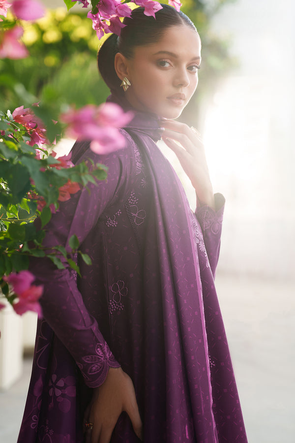 Farasha | Meline Premium Viscose 25 | Wild Plum-4