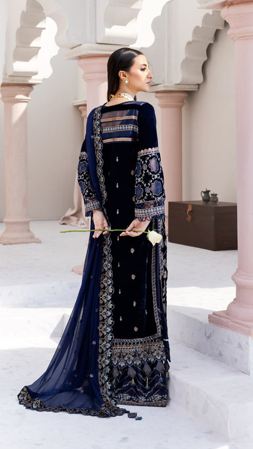 Zebtan | Andaz e Makhmal | ZAM-01 -  Zebtan Ladies Clothes - Original Designer Dress - House of Maryam