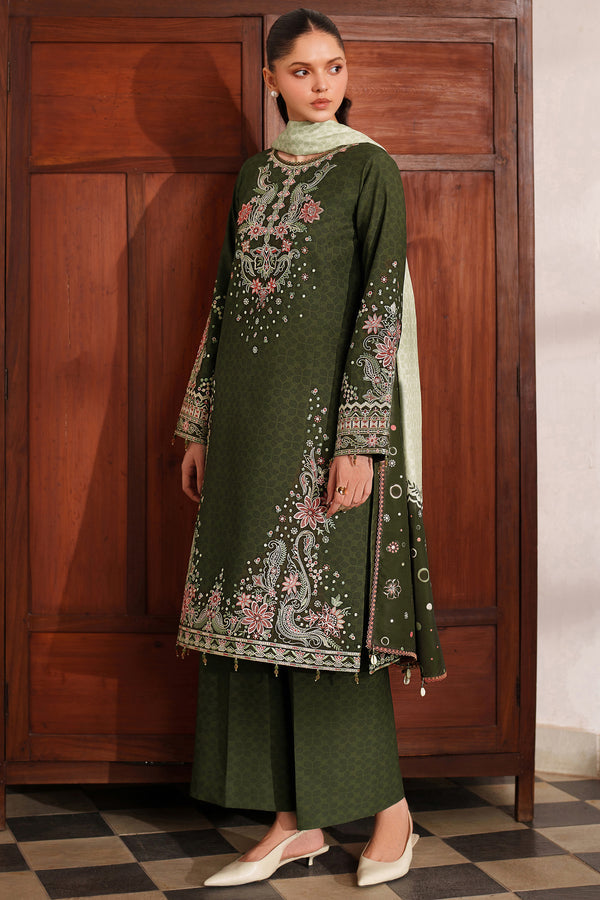 Farasha | Meline Premium Viscose 25 | Olive Drape-4