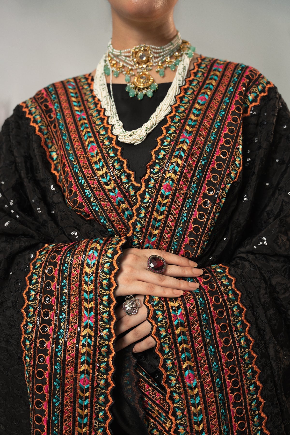 Fozia Khalid | Dilkash Festive Wear 25 | Zehnaseeb, image 3