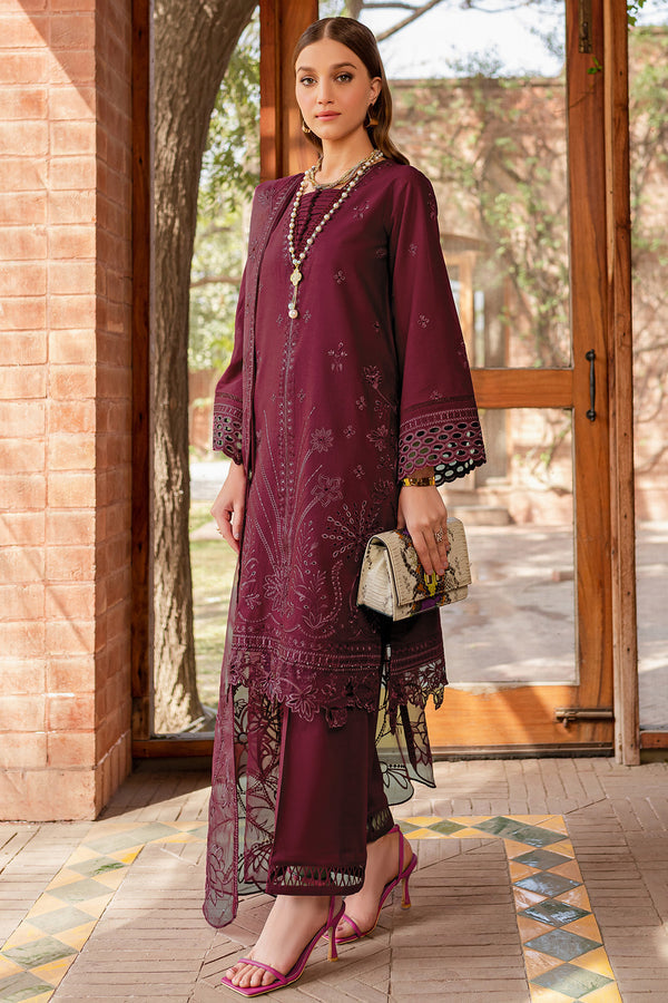Farasha | Summer Weaves Embroidered Lawn | Zella -  Farasha Ladies Clothes - Original Designer Dress - House of Maryam