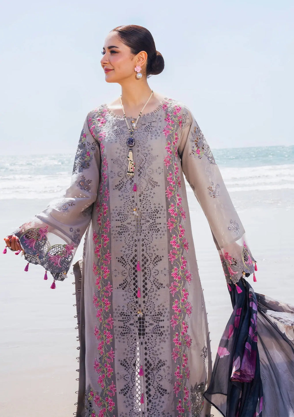 Elaf Premium | Hai Kuch Festive Lawn 24 | EHK-04 Alyaanah