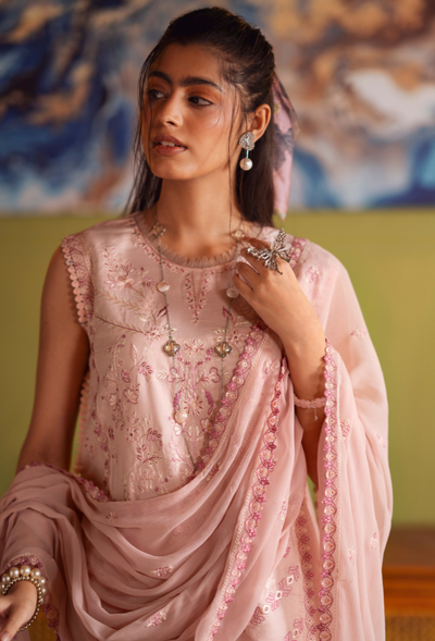 Humdum | Lala Rukh Lawn | Lalarukh - D02 -  Humdum Ladies Clothes - Original Designer Dress - House of Maryam