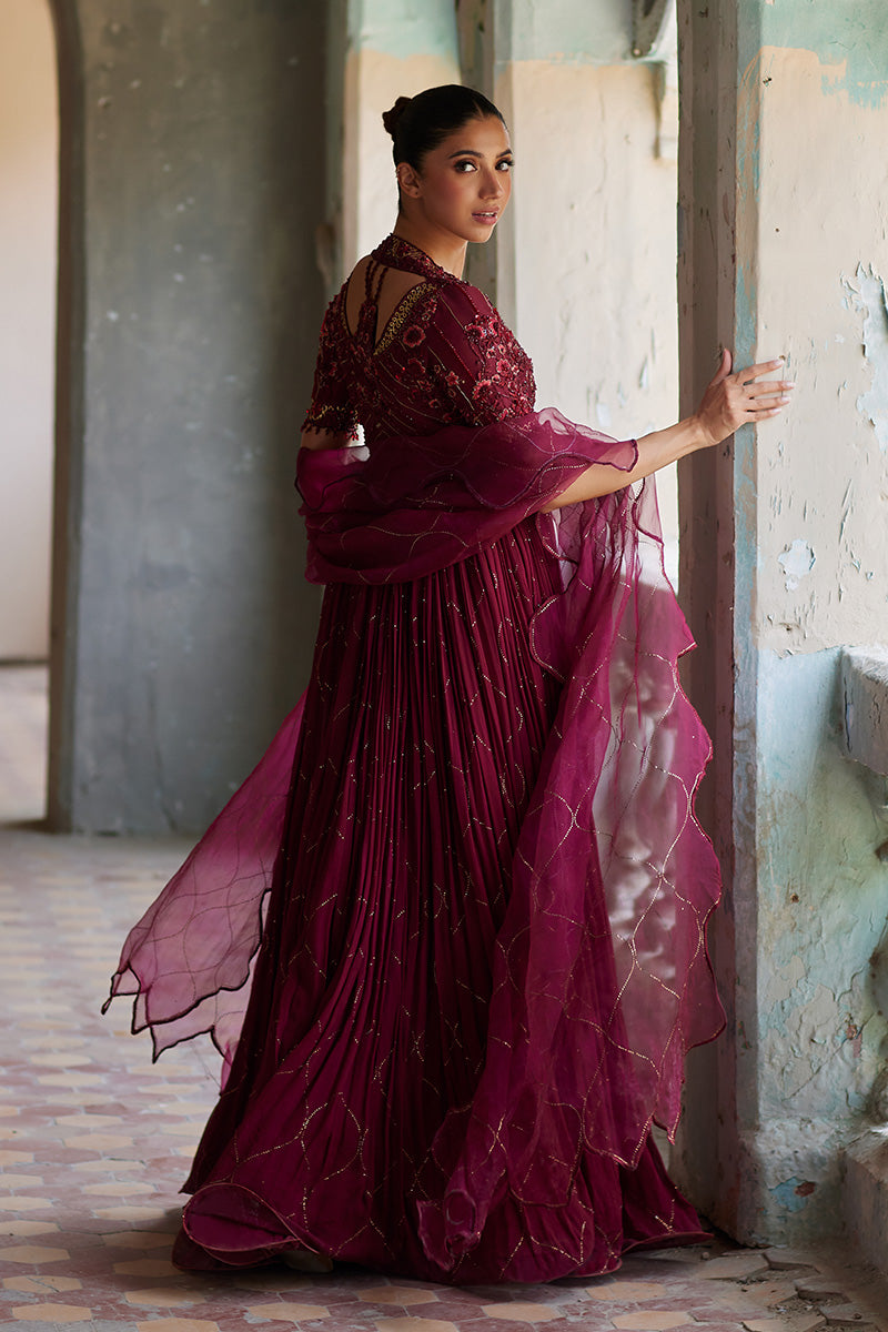 Mina Hassan | Formal Dholki Collection | Arooba -  Mina Hassan Ladies Clothes - Original Designer Dress - House of Maryam
