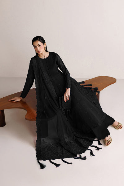 Farasha | Chiffon Essentials 26 | Black Dahlia