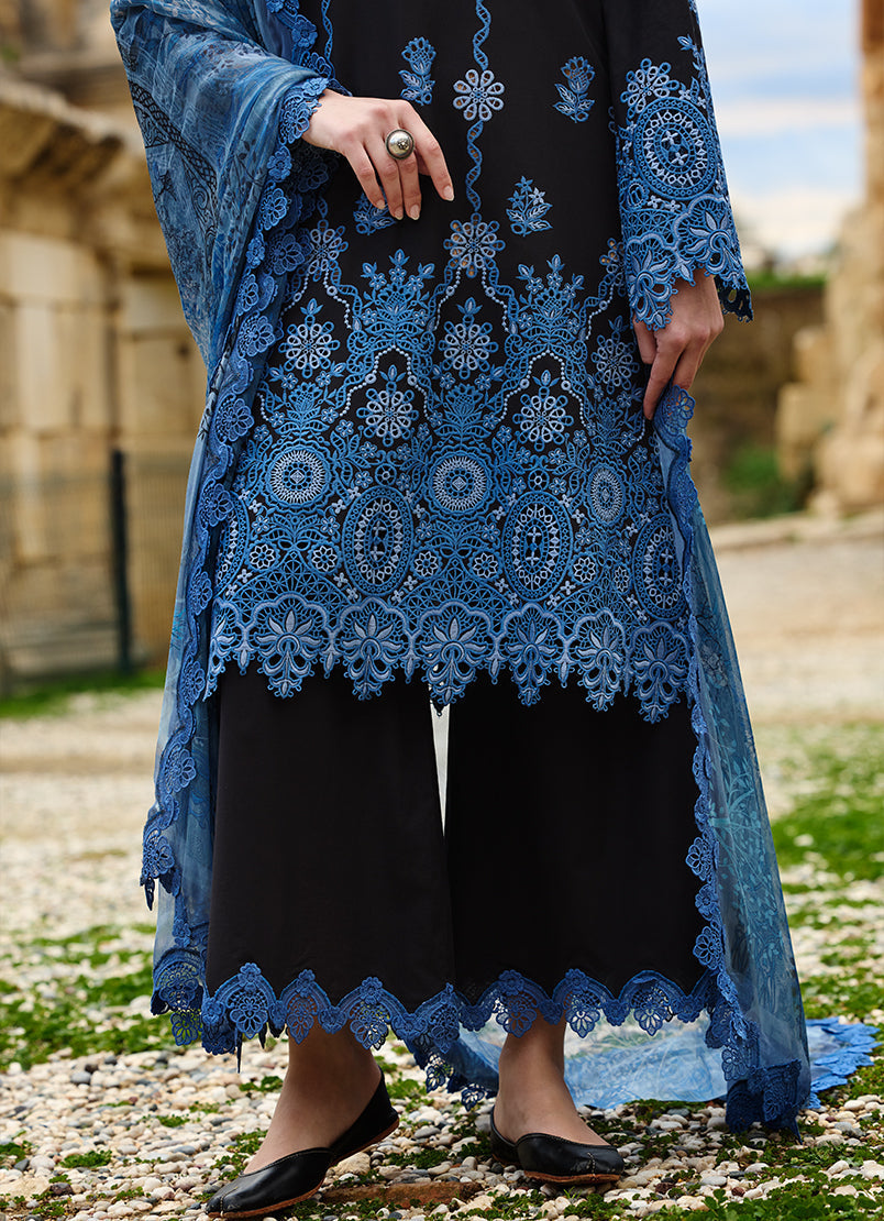 Image | Lawnkari 25 | Hala -  Image Ladies Clothes -  House of Maryam