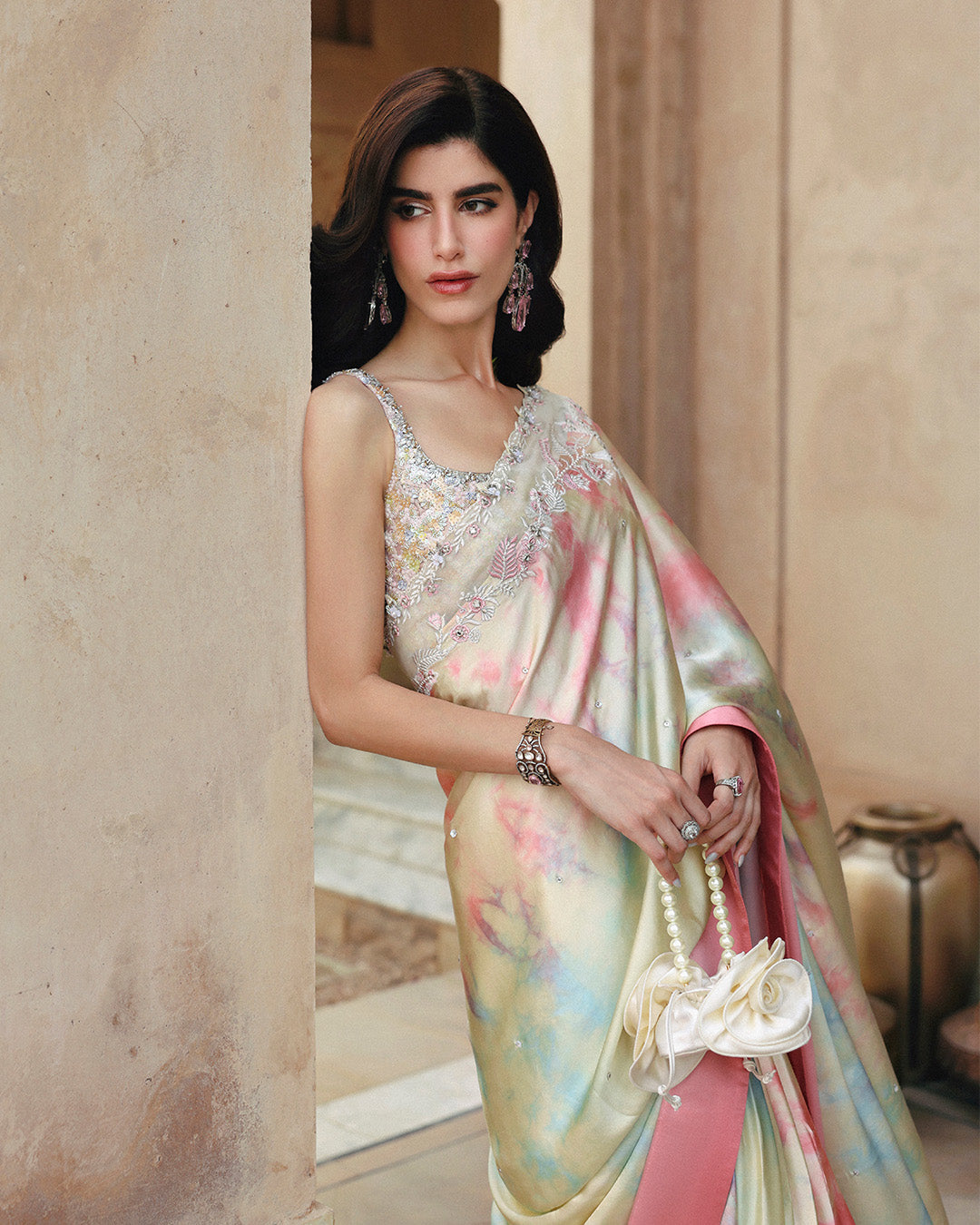 Faiza Saqlain | Averia Bridals | Kalara -  Faiza Saqlain Ladies Clothes - Original Designer Dress - House of Maryam