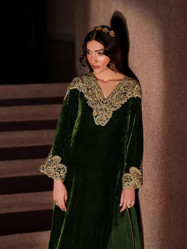 Caia | Luxury Velvet Edit 25 | Sage-3