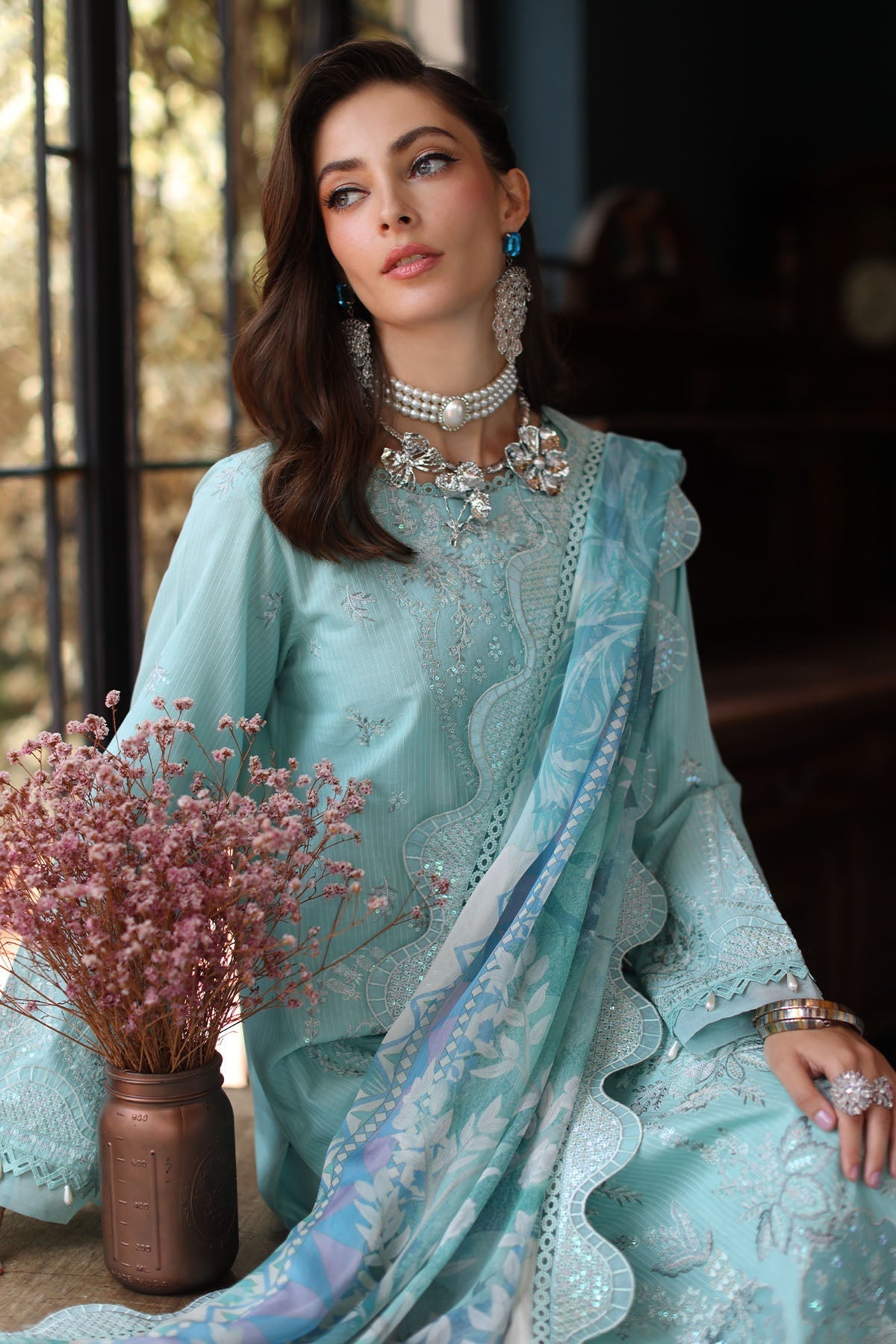 Nureh | Maya Lawn | NS-156 -  Nureh Ladies Clothes - Original Designer Dress - House of Maryam