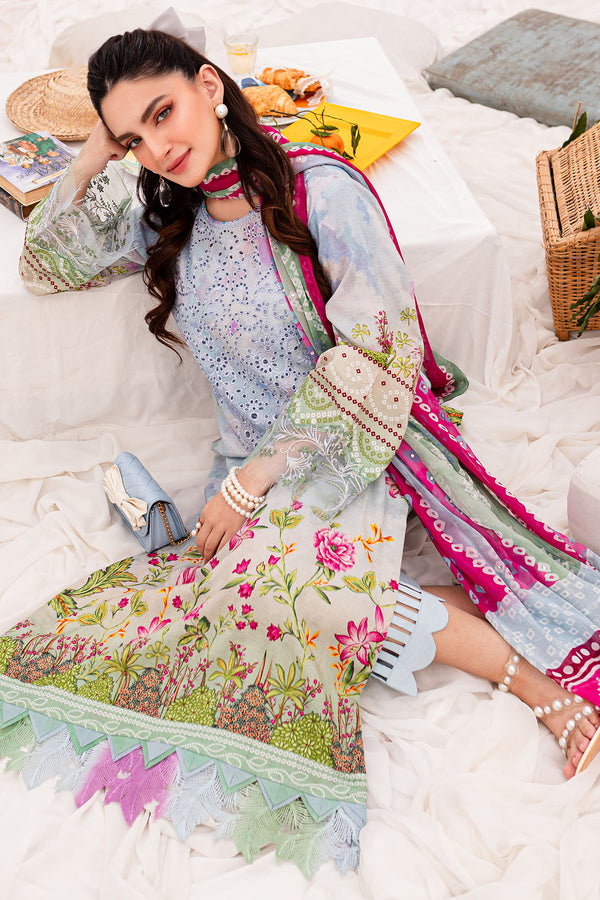 Nureh | Gardenia Lawn 24 | NSG-141 by Designer Nureh - House of Maryam - Pakistani Designer Ethnic Wear in {{ shop.shopifyCountryName }}