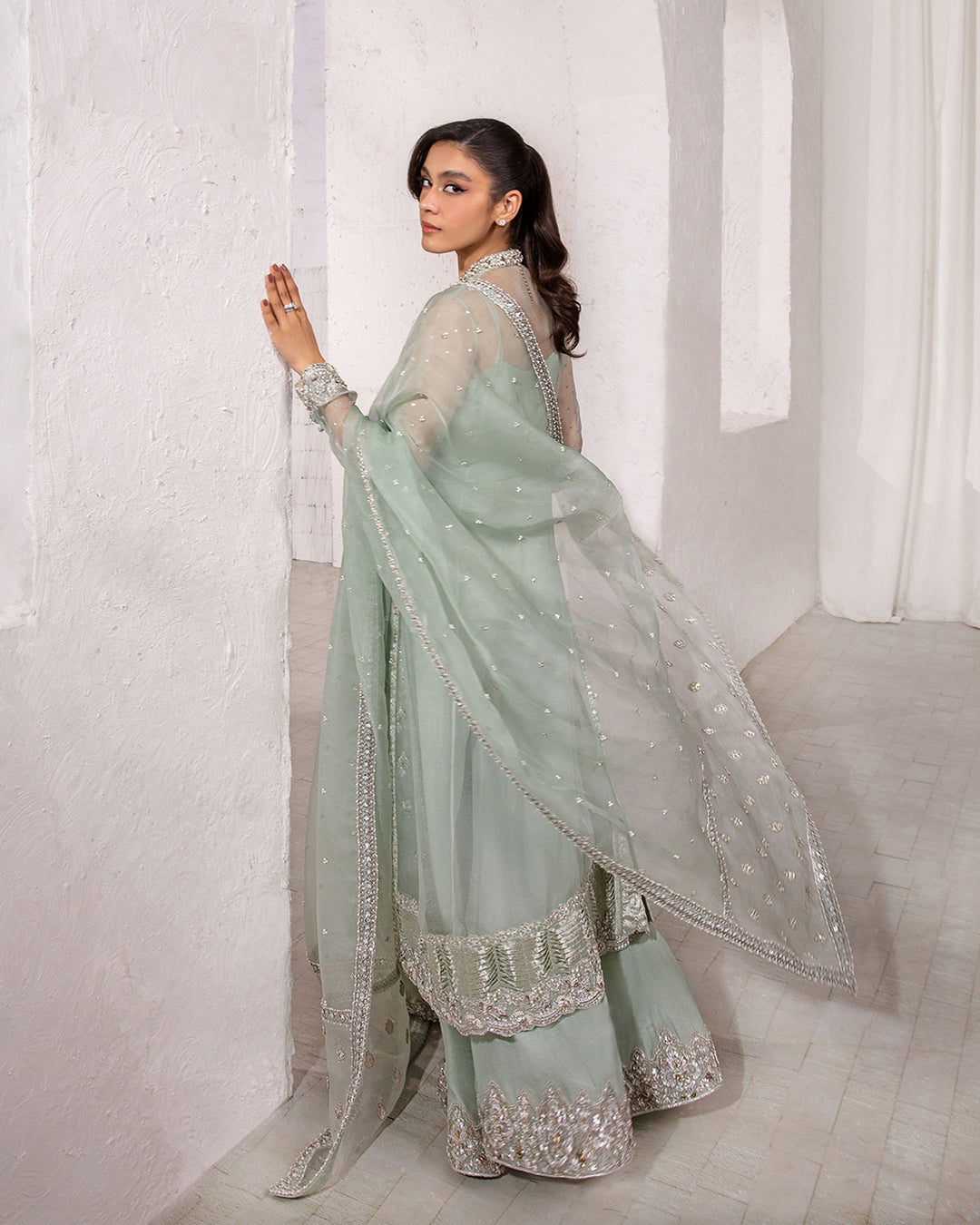 Faiza Saqlain | Lenora Luxury Pret | Marvela -  Faiza Saqlain Formal - Original Designer Dress - House of Maryam