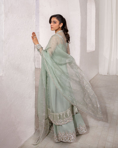 Faiza Saqlain | Lenora Luxury Pret | Marvela -  Faiza Saqlain Formal - Original Designer Dress - House of Maryam