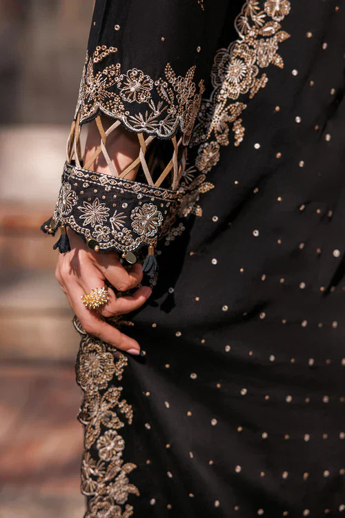 Farasha | Kaavish Lawn 24 | RAVEN AURA -  Farasha Luxury - Original Designer Dress - House of Maryam
