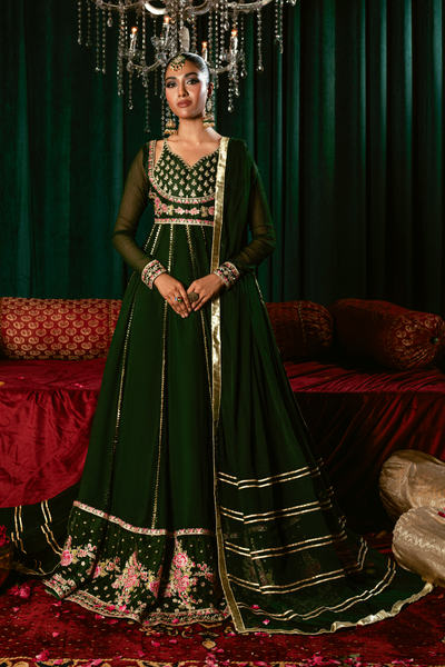 Hania & Umaimaz | Festive Collection | Aizal -  Hania & Umaima  - Original Designer Dress - House of Maryam