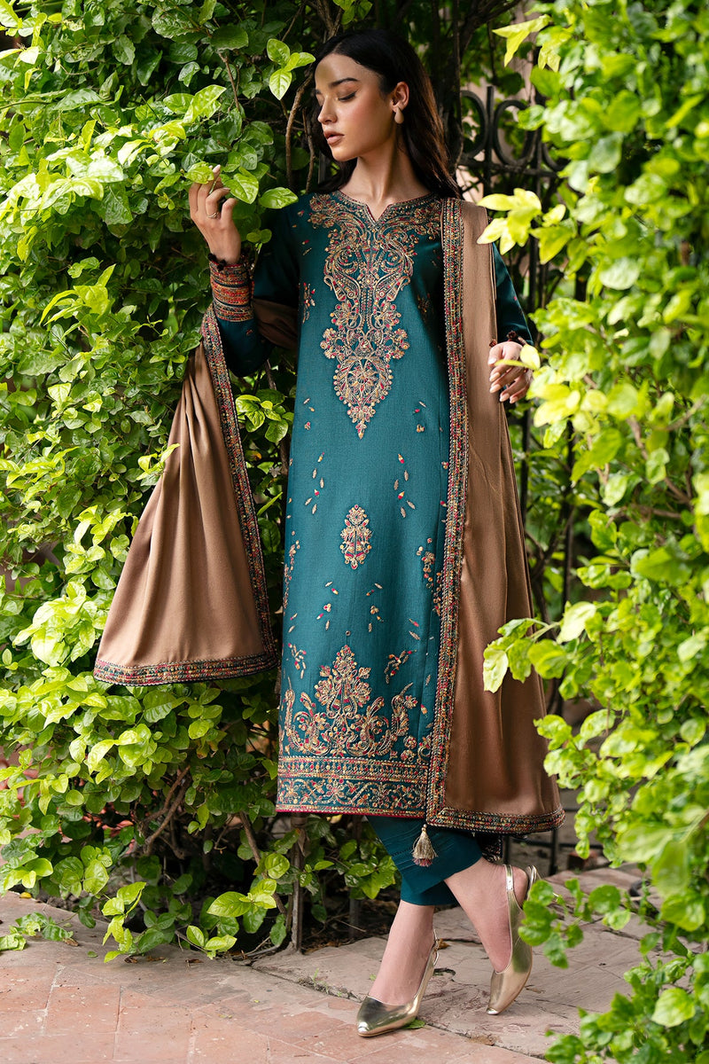 Jazmin | Winter Edition 24 | KHADDAR UW-0060 by Designer Jazmin - House of Maryam - Pakistani Designer Ethnic Wear in {{ shop.shopifyCountryName }}