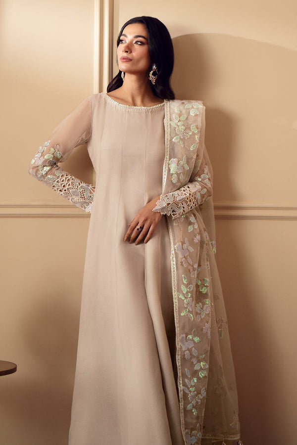 Baroque | Luxury Pret 25 | EMBROIDERED CHIFFON PR-893, image 3