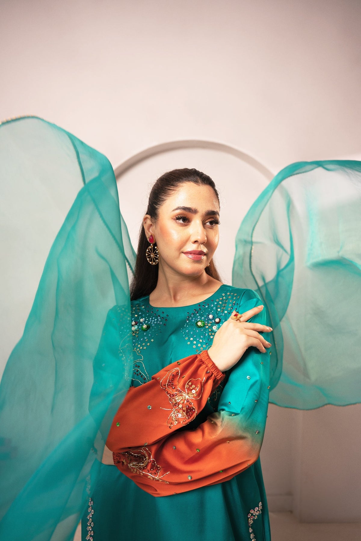 Fozia Khalid | Dilkash Festive Wear 25 | Nawal, image 4
