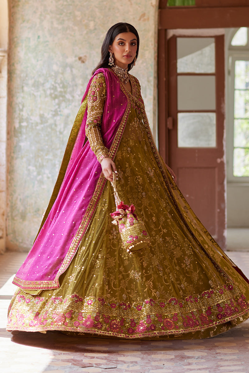 Mina Hassan | Formal Dholki Collection | Aaliyah -  Mina Hassan Ladies Clothes - Original Designer Dress - House of Maryam