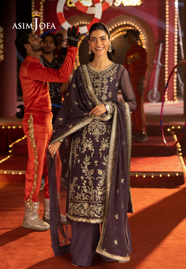 Asim Jofa | Festive Collection 25 | AJLF-01 -  Asim Jofa Ladies Clothes -  House of Maryam