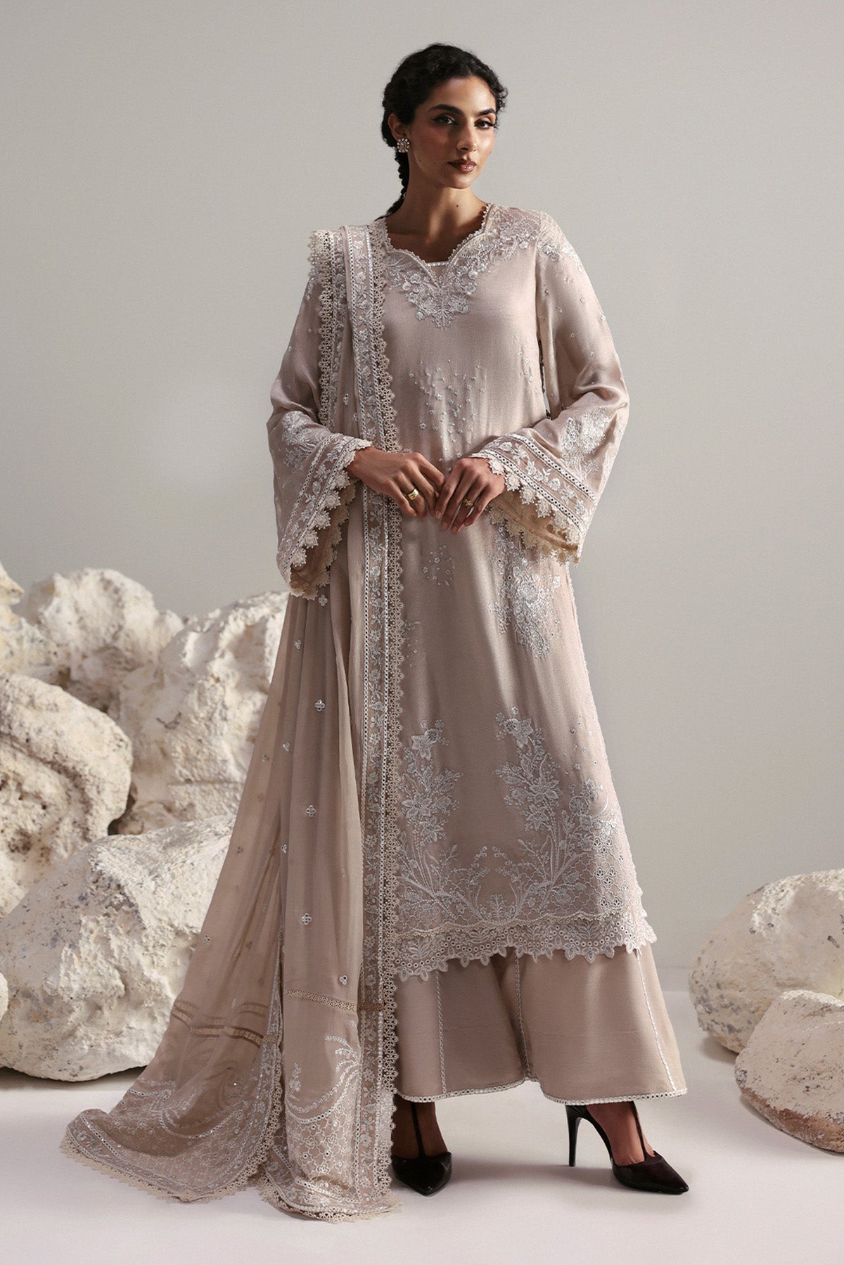 Afrozeh | Slate Ready to Wear | Xavian