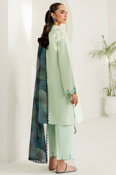 Farasha | Thread Lines Embroidered | Green Meadow -  Farasha Ladies Clothes - Original Designer Dress - House of Maryam
