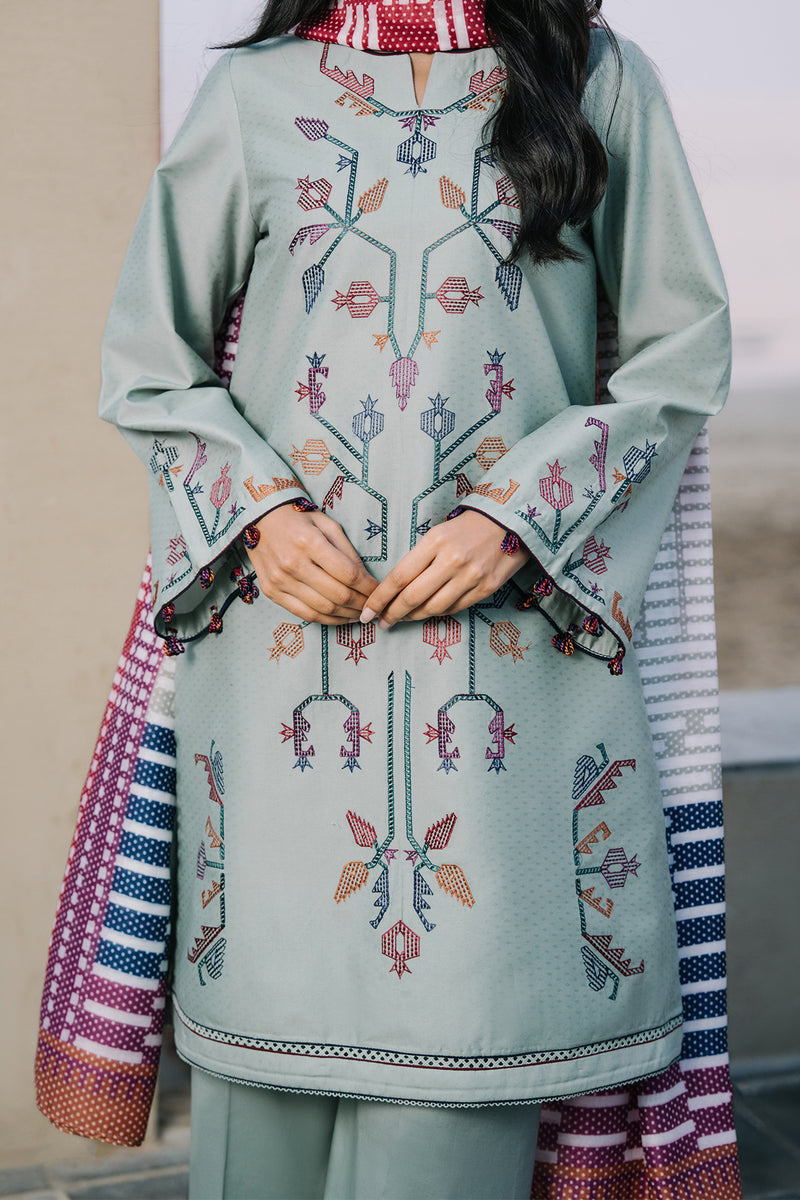Jazmin | Summer Lawn 25 | USE-9137 -  Jazmin Ladies Clothes - Original Designer Dress - House of Maryam