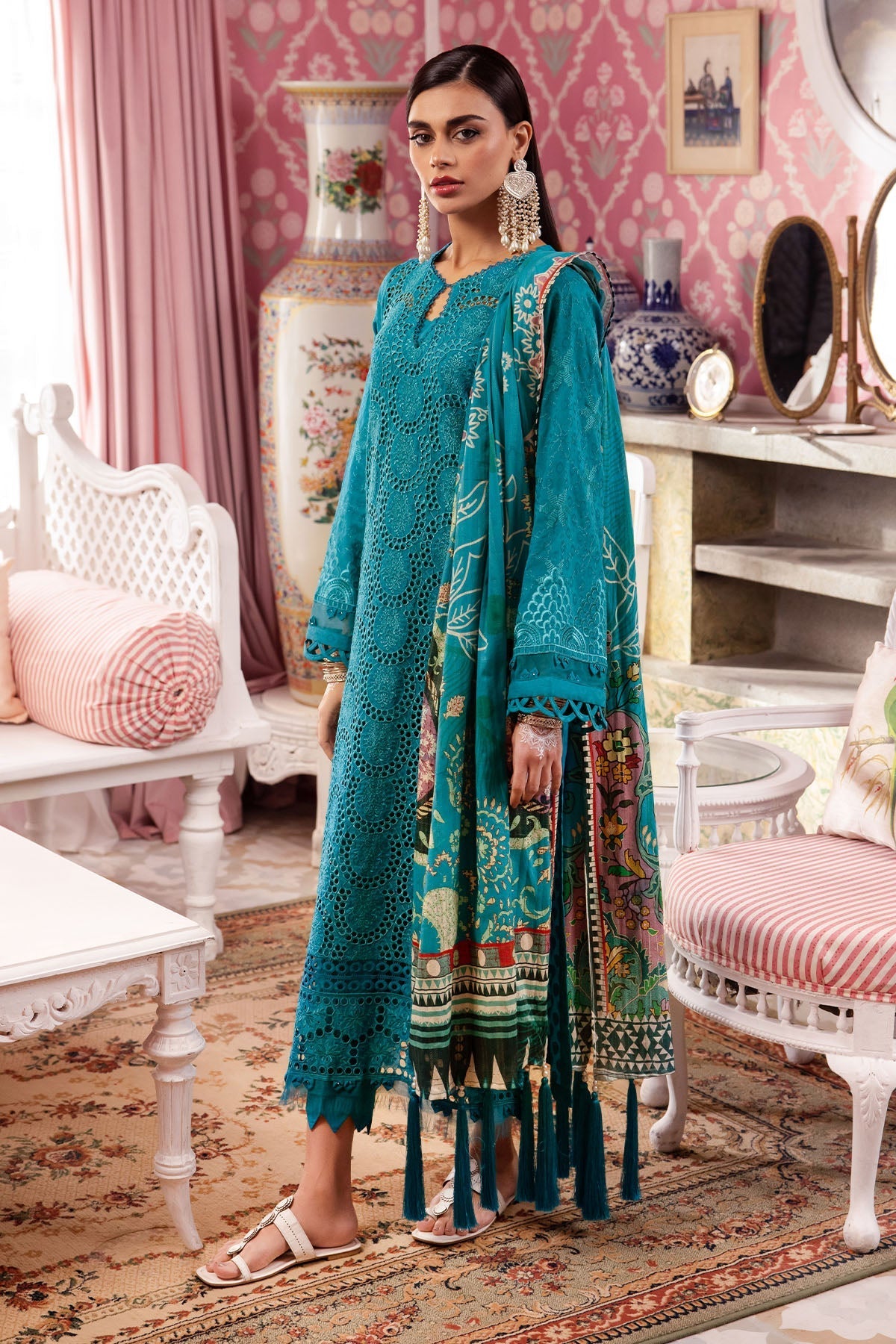 Nureh | Maya Lawn | NS-108 -  Nureh Ladies Clothes - Original Designer Dress - House of Maryam
