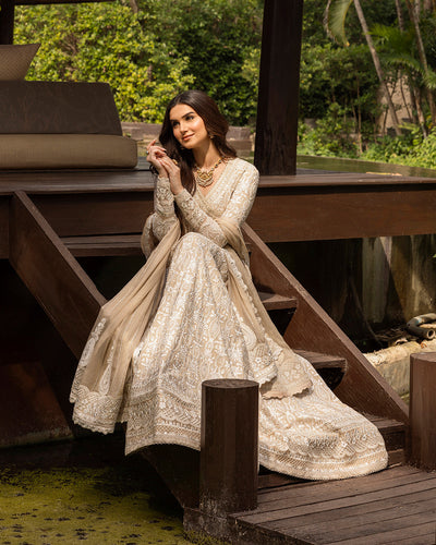 Faiza Saqlain | Zinnia Lawn 25 | Ilima -  Faiza Saqlain Ladies Clothes - Original Designer Dress - House of Maryam