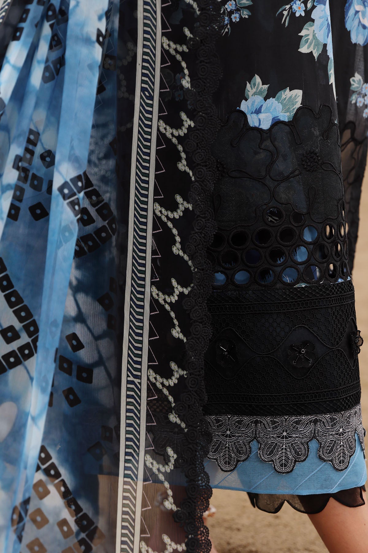 Nureh | Gardenia Embroidered Lawn 25 | NSG-171 -  Nureh Ladies Clothes -  House of Maryam