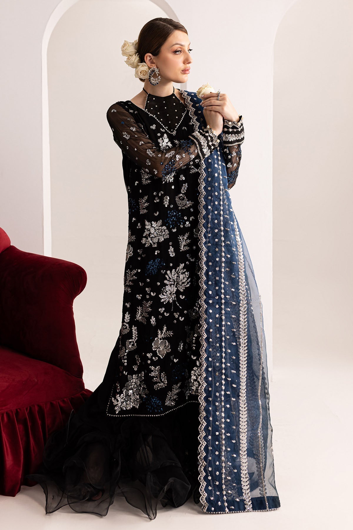 Nureh | Fancy Formals | NP-517 -  Nureh Formal - Original Designer Dress - House of Maryam