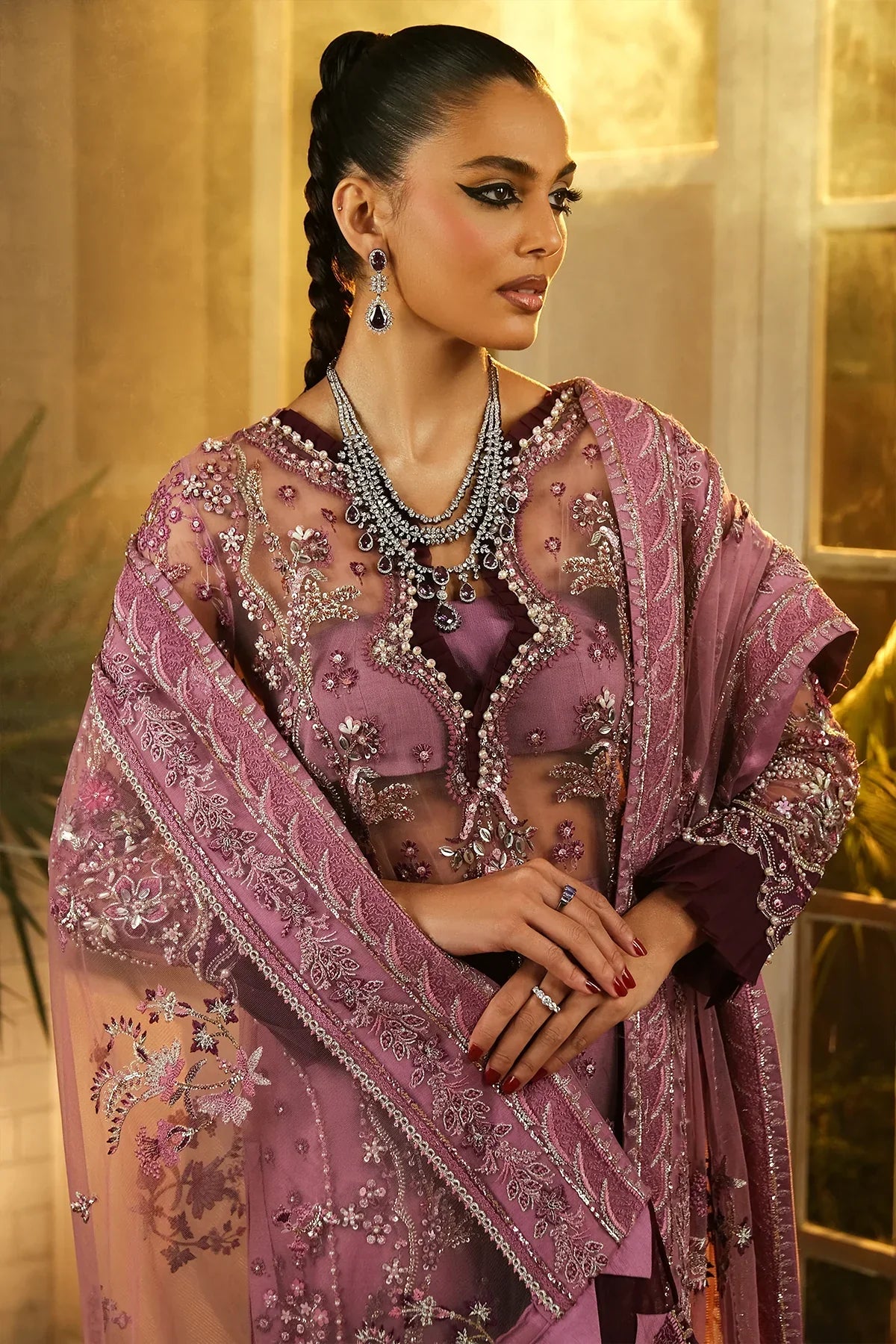 Mina Kashif | Kahani Luxury Formals 23 | Barin -  Mina Kashif Formal - Original Designer Dress - House of Maryam