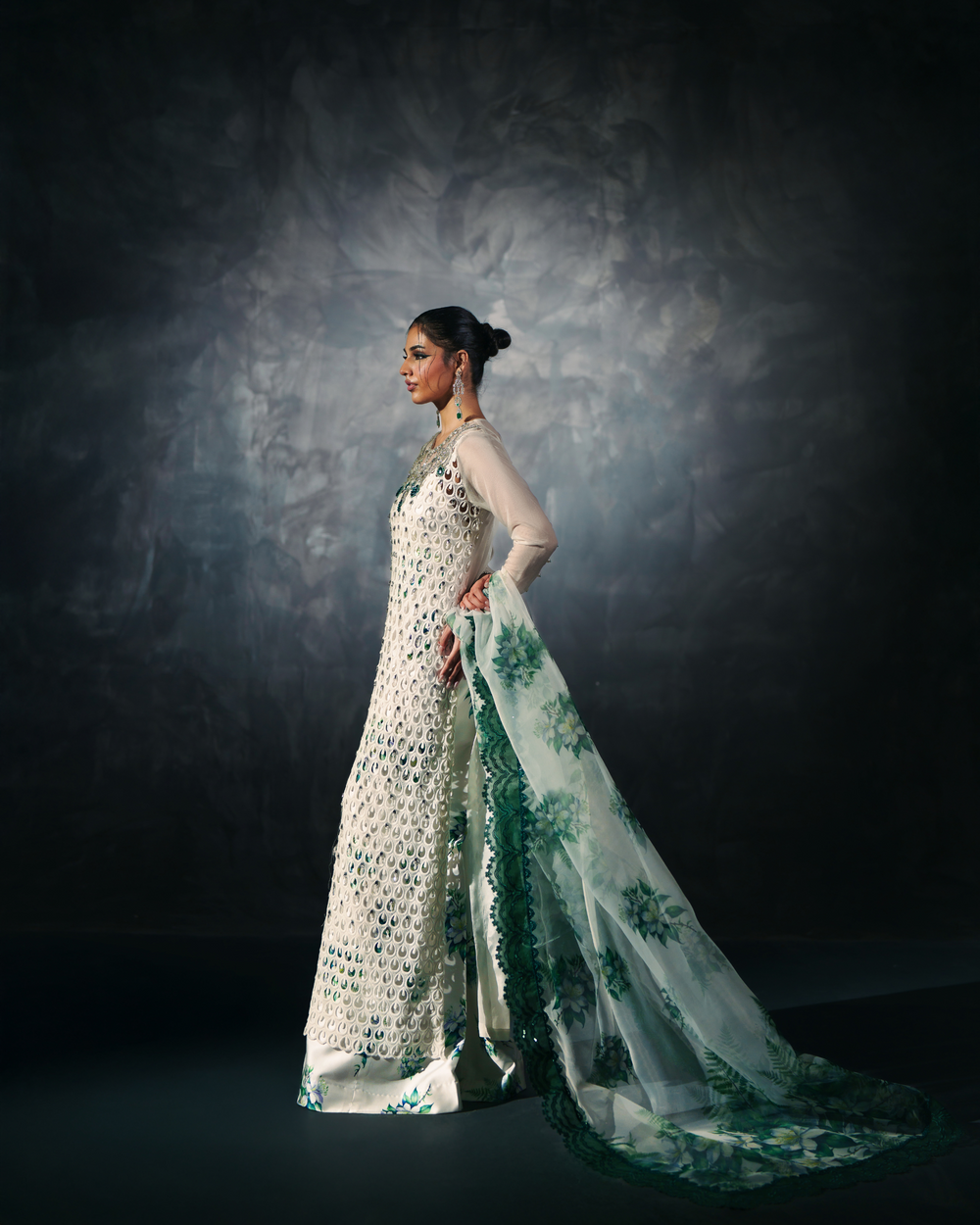 Vasal | Zyra Luxe Pret 26 | Emerald Whisper-2